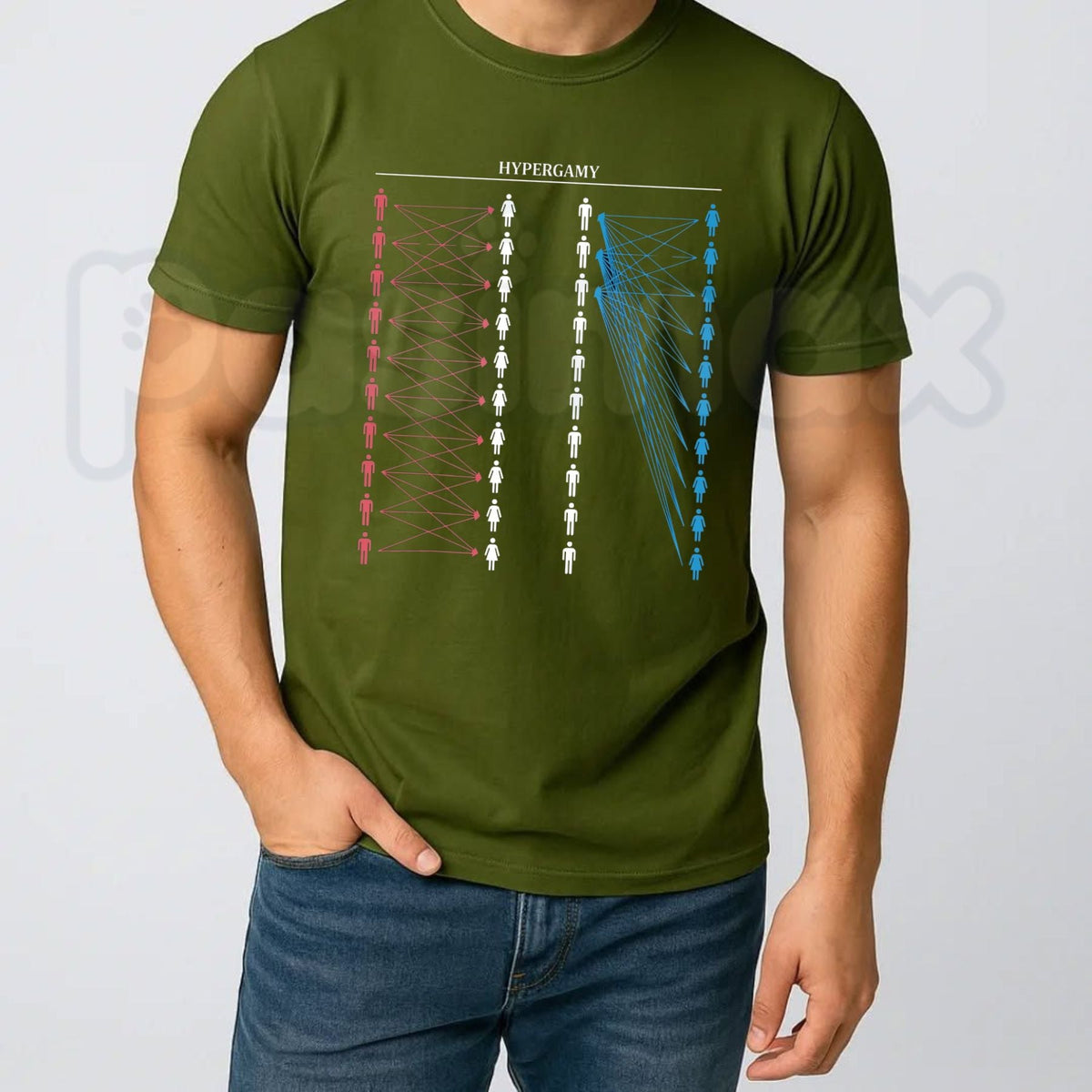 Hypergamy Meme Funny Dating Strategy T-Shirt โ Sarcastic Relationship Humor Tee