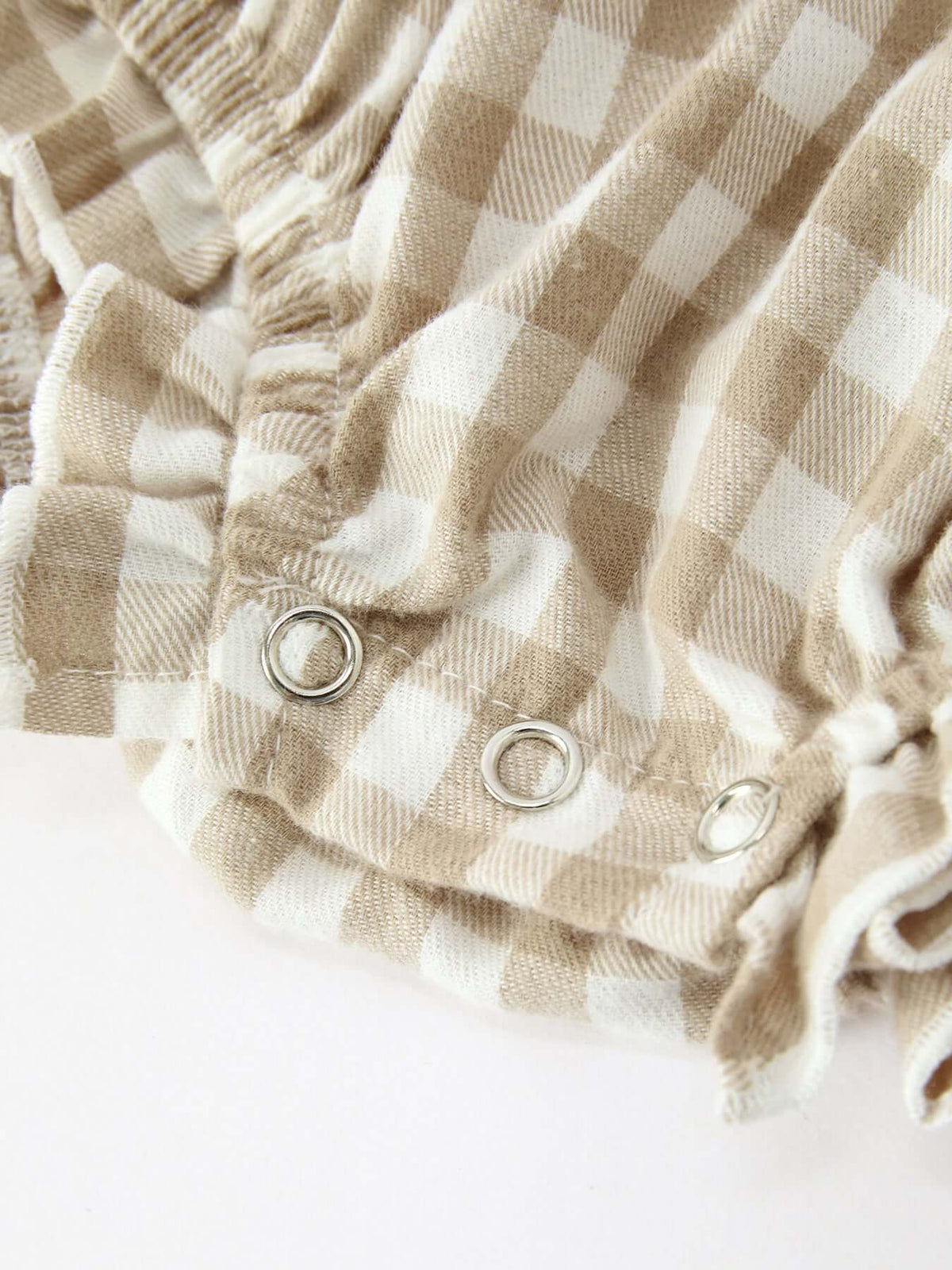 Mommy & Me Fall Plaid Dresses & Baby Bubble