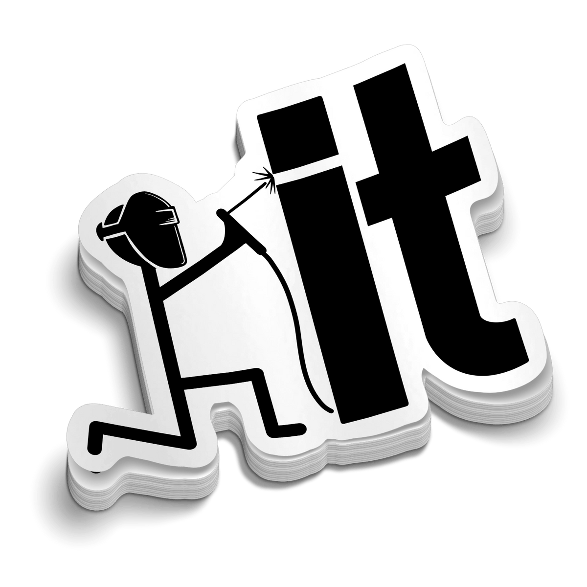 Weld It - Hard Hat Decal