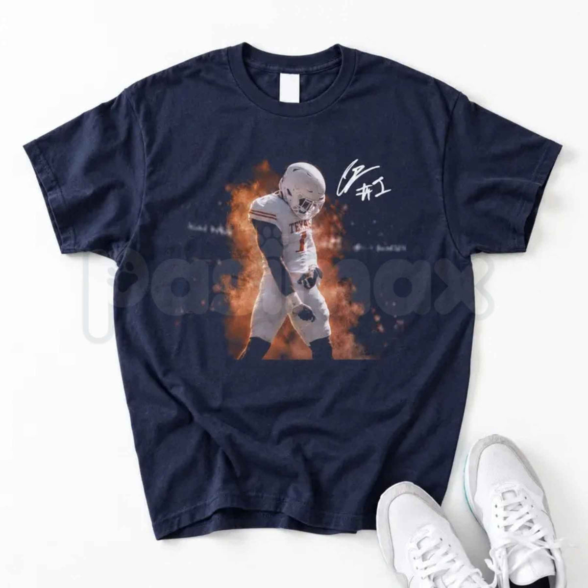 Colin Simmons Grotesque Sack Celly T-Shirt โ College Football Defense Unisex Tee