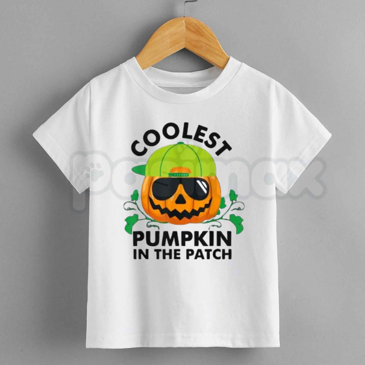 Coolest Pumpkin In The Patch T-Shirt β Kids Halloween Fall Youth Tee