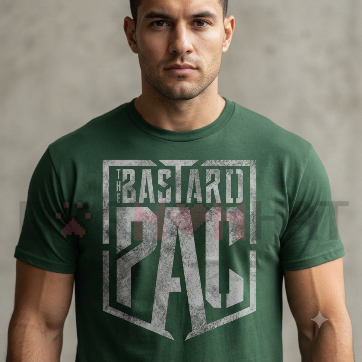 PAC The Bastard Pro Wrestling Graphic T-Shirt