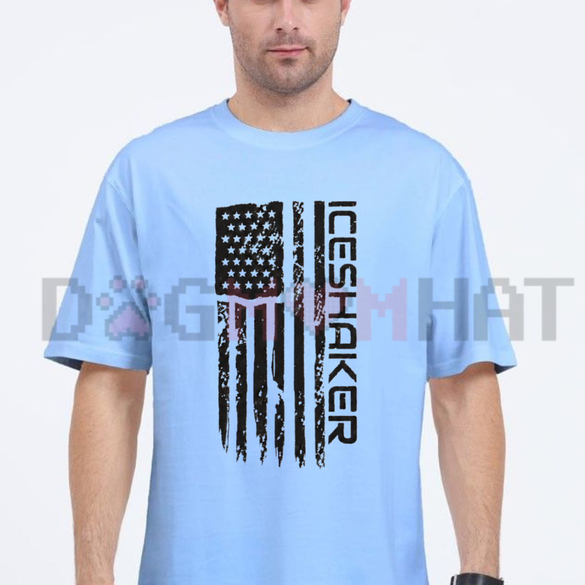 Old Glory Shreds Tee – Ice Shaker Tattered Flag Limited Edition Patriotic Shirt