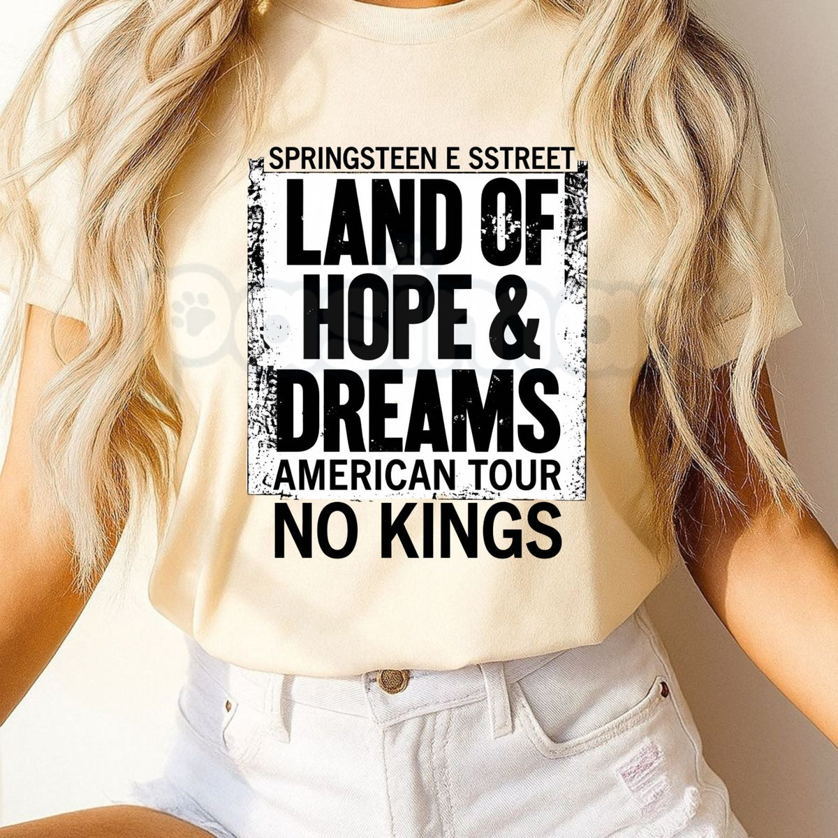 Jack Smith No Kings T-Shirt β Springsteen Inspired Anti-Tyranny Graphic Tee