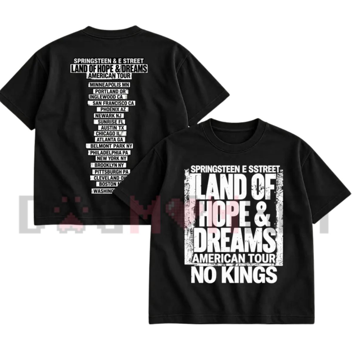 Jack Smith Land Of Hope And Dreams American Tour No Kings Graphic T-Shirt