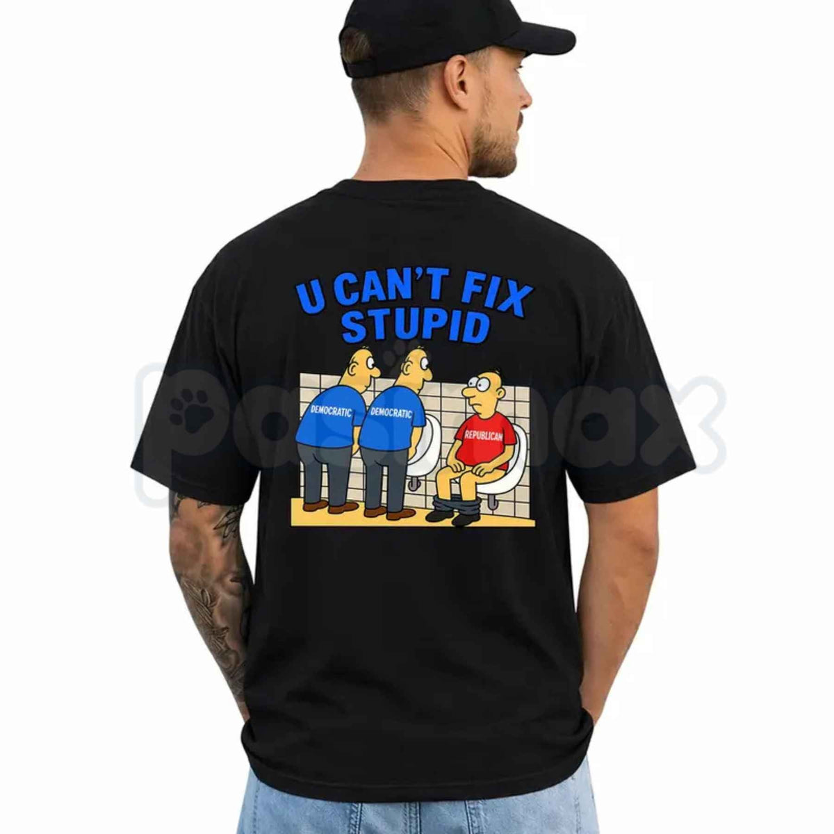 You Can't Fix Stupid T-Shirt β Funny Political Humor Unisex Cotton Graphic Tee