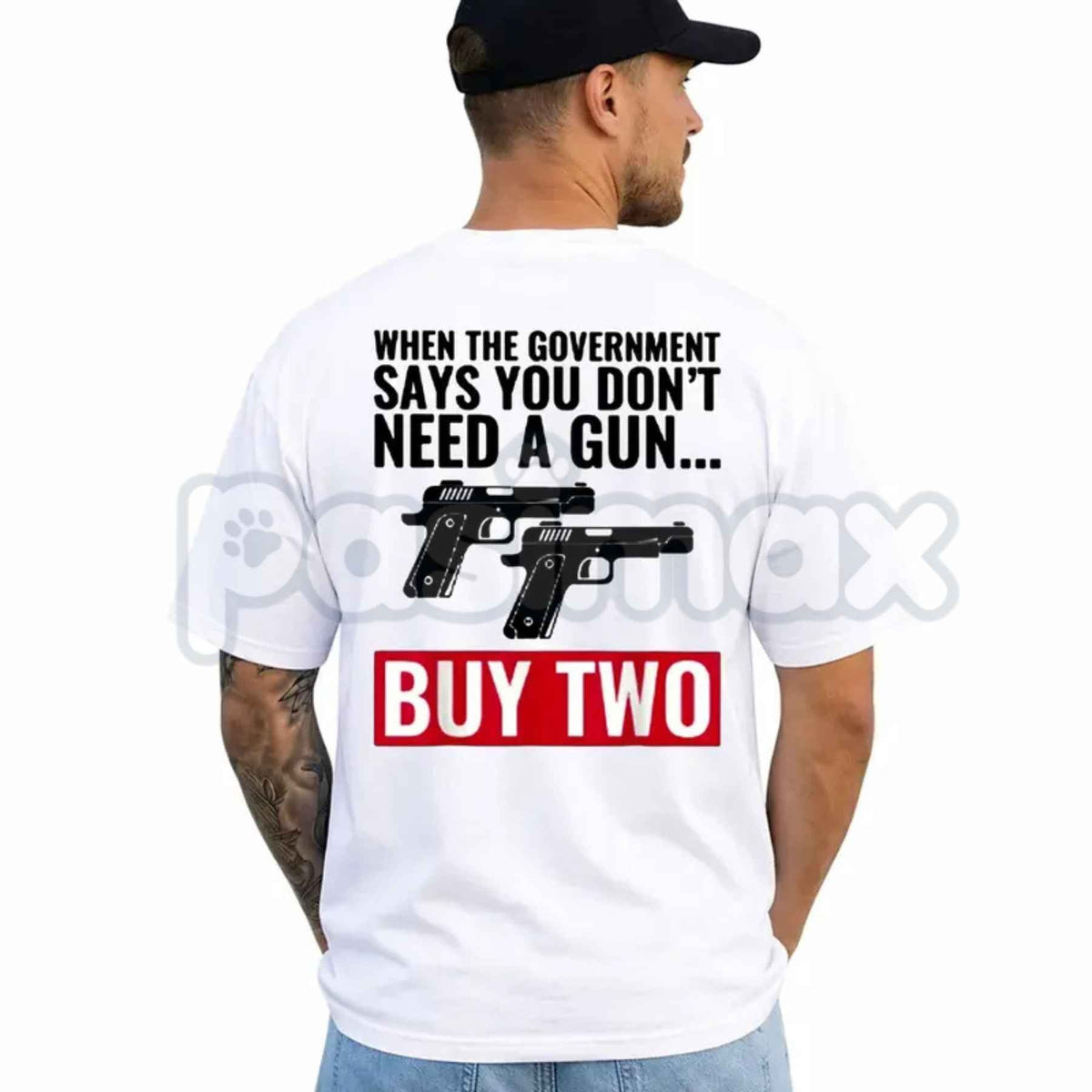 When The Government Says You Don't Need A Gun T-Shirt β 2nd Amendment Patriotic Unisex Tee