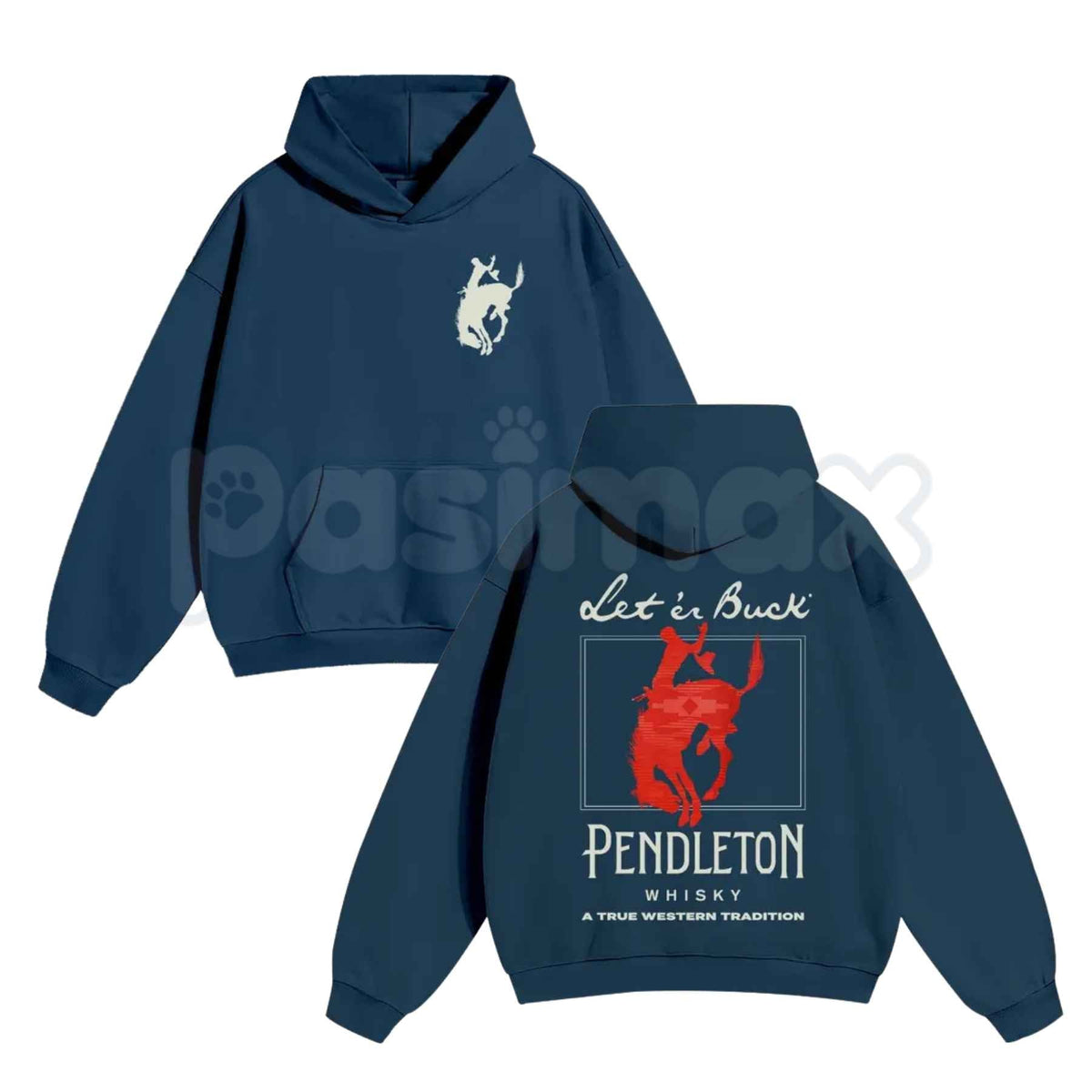 Unisex Western Graphic Pullover Hoodie β Vintage Country Style Sweatshirt, Vintage Cowboy Graphic Hoodie, Rugged Outdoor Fashion