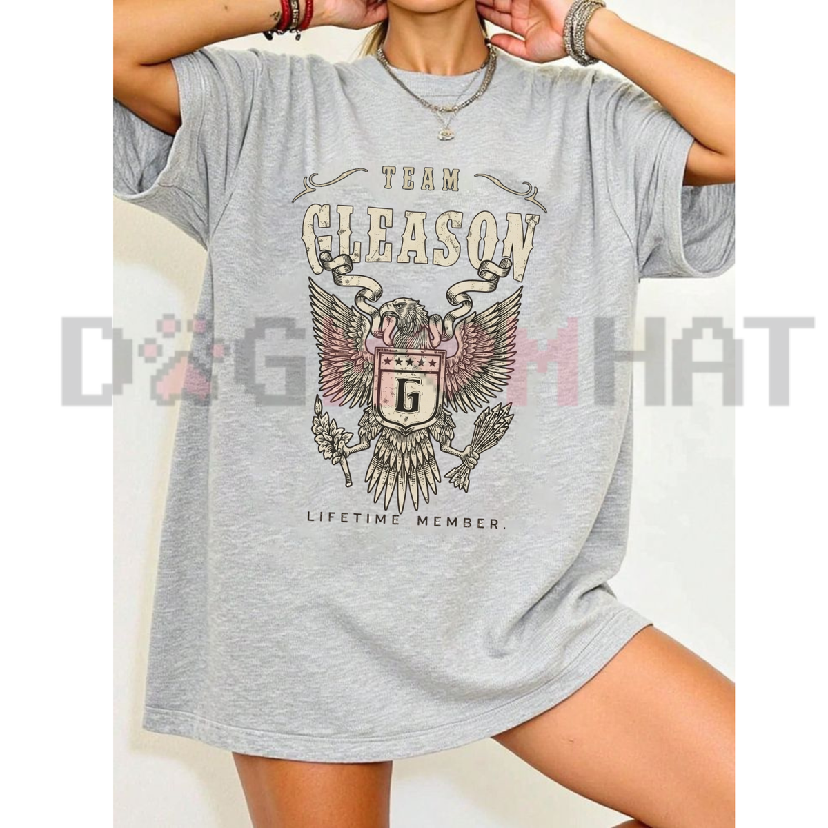 Team Gleason Lifetime Member Graphic T-Shirt