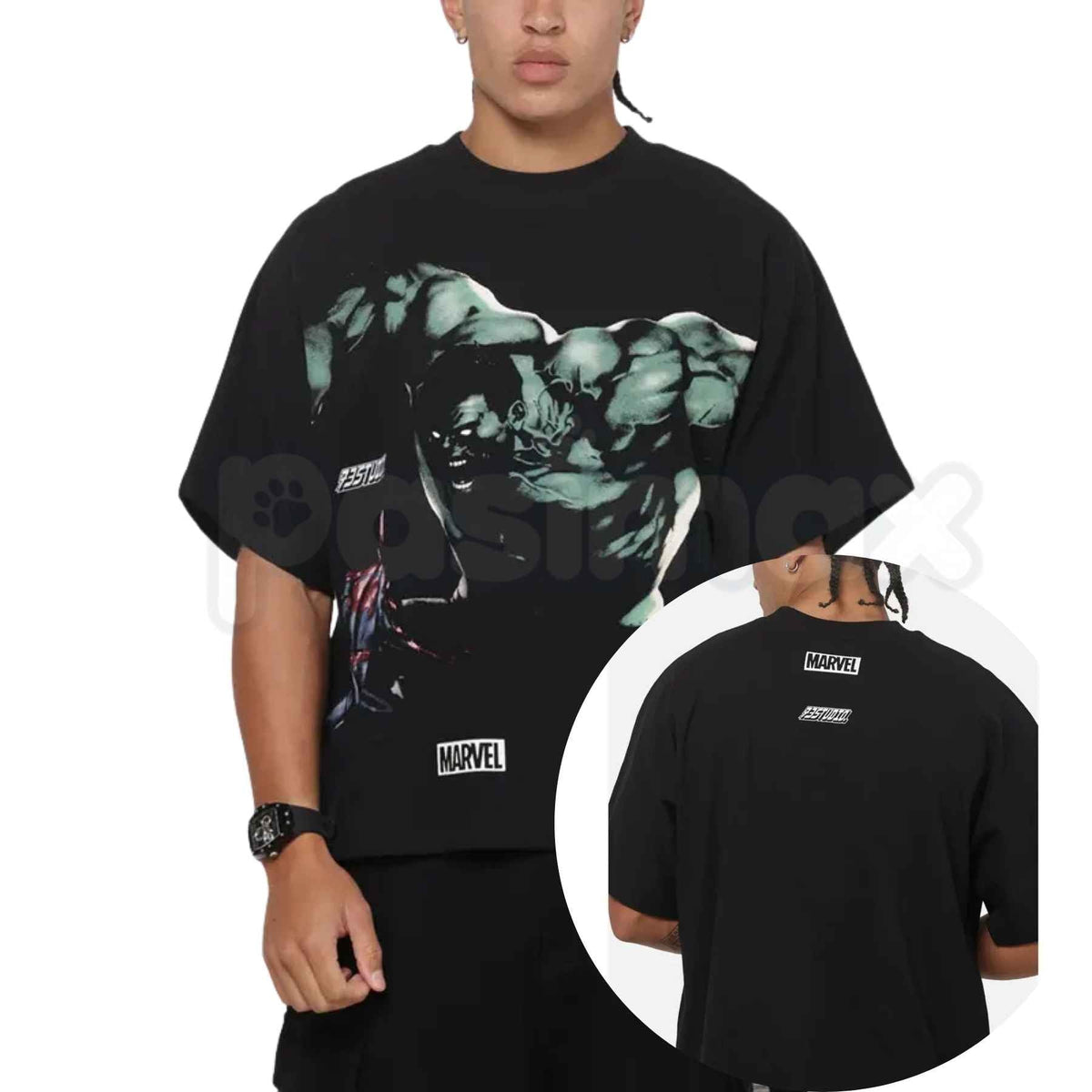 Hulk Vs Spider-Man T-Shirt โ Epic Marvel Comic Showdown Unisex Cotton Graphic Tee