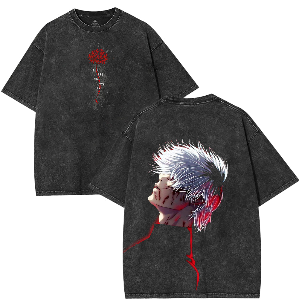 Retro Vintage Kaneki Ken Tokyo Ghoul Anime Double Printed Vintage | TTT