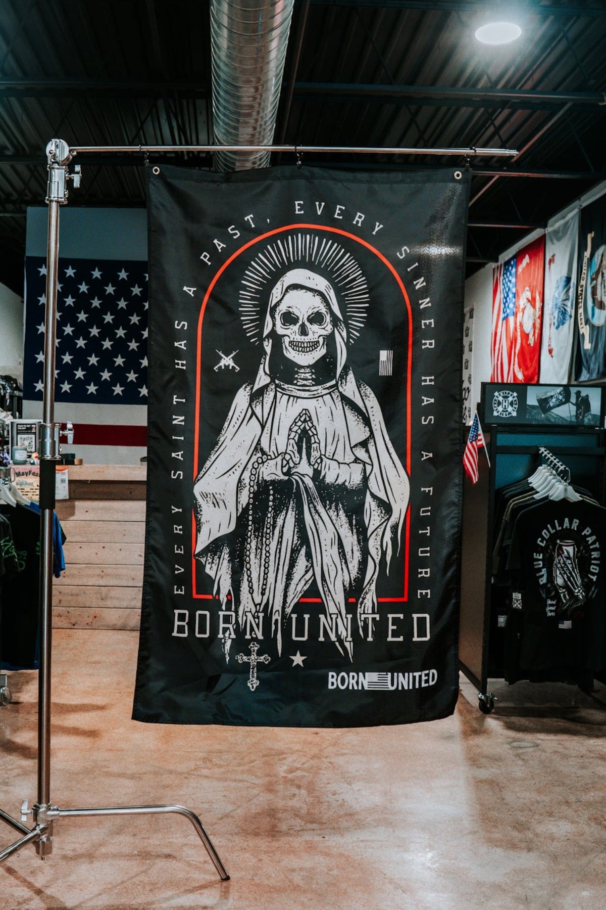 Saints and Sinners Flag