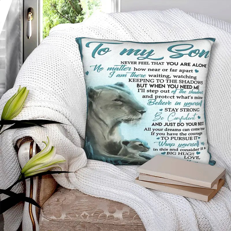 To My Son – A Special Gift from Mom - Pillow