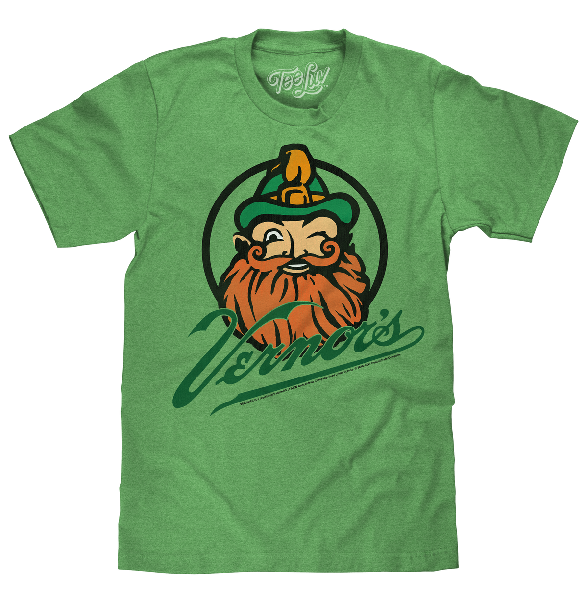Vernor's Gnome Logo T-Shirt - Green