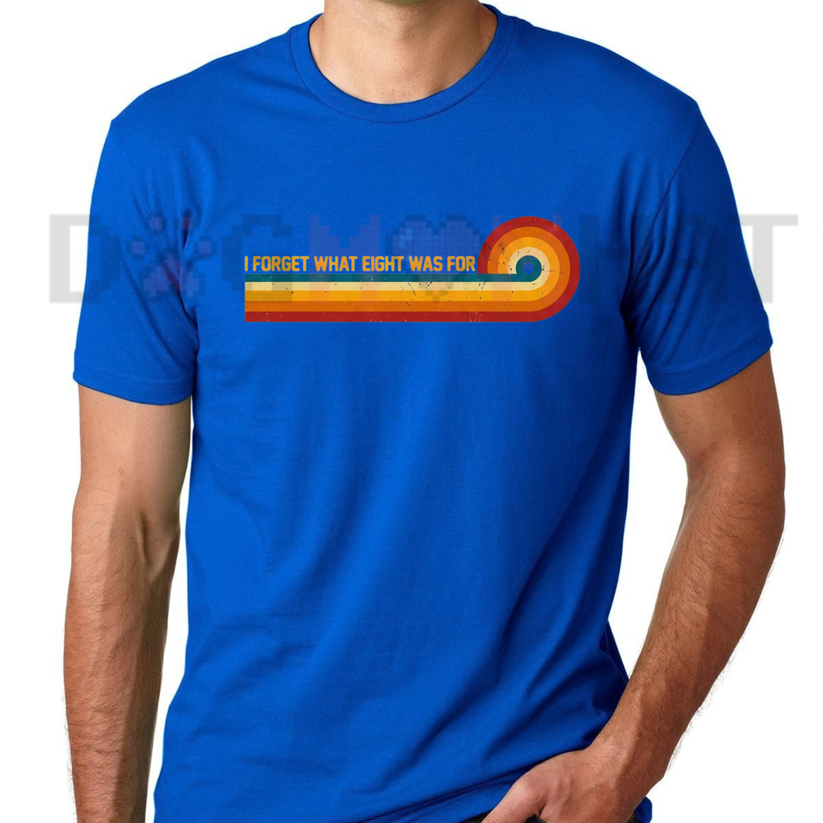 Countless Blunders 70s Stripe Tee – Sarcastic Number Quote Graphic Shirt