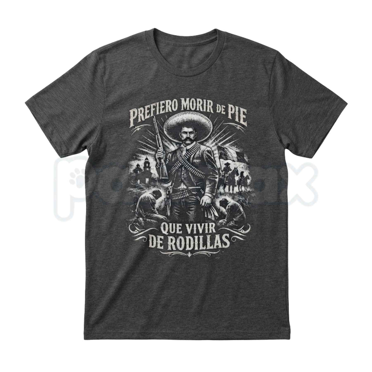 Historical Icon Emiliano Zapata T-Shirt โ Mexican Revolution Hero Unisex Cotton Tee