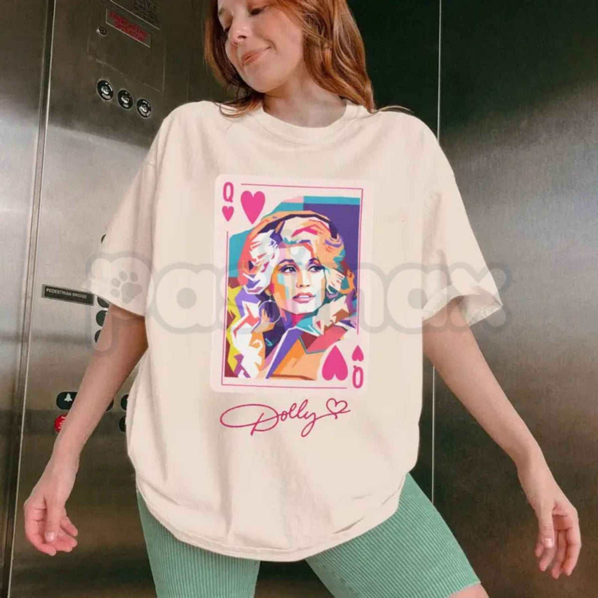Dolly Parton Queen Of Hearts T-Shirt โ Vintage Country Music Retro Unisex Cotton Tee