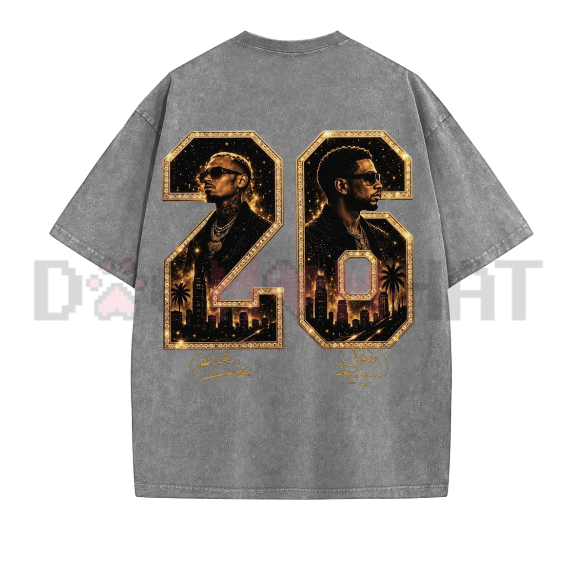 Raymond & Brown The R&B Tour 2026 V36 Premium Acid Washed T-Shirt