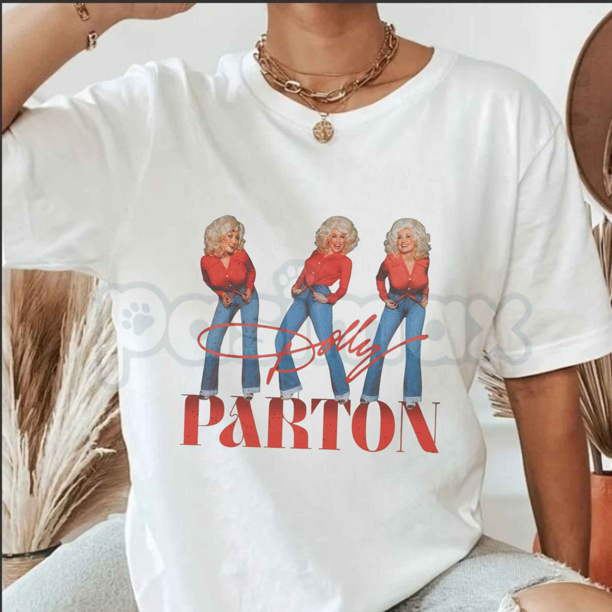 Vintage 80s Dolly Parton T-Shirt β Retro Country Music Queen Unisex Cotton Tee