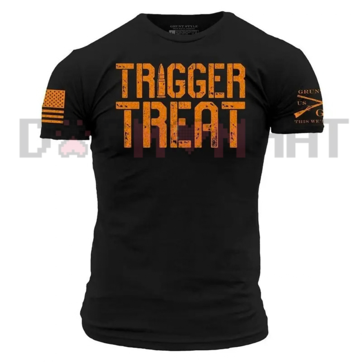 Grunt Style Men's Trigger Treat Funny Graphic T-Shirt