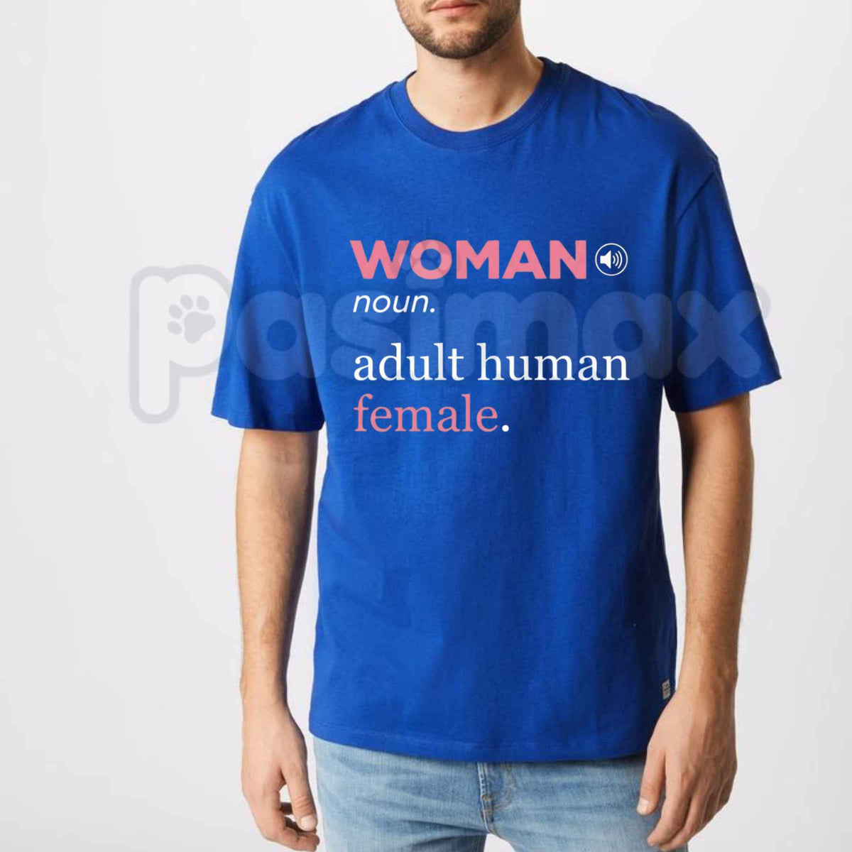 Woman Adult Human Female T-Shirt โ Dictionary Definition Graphic Unisex Cotton Tee