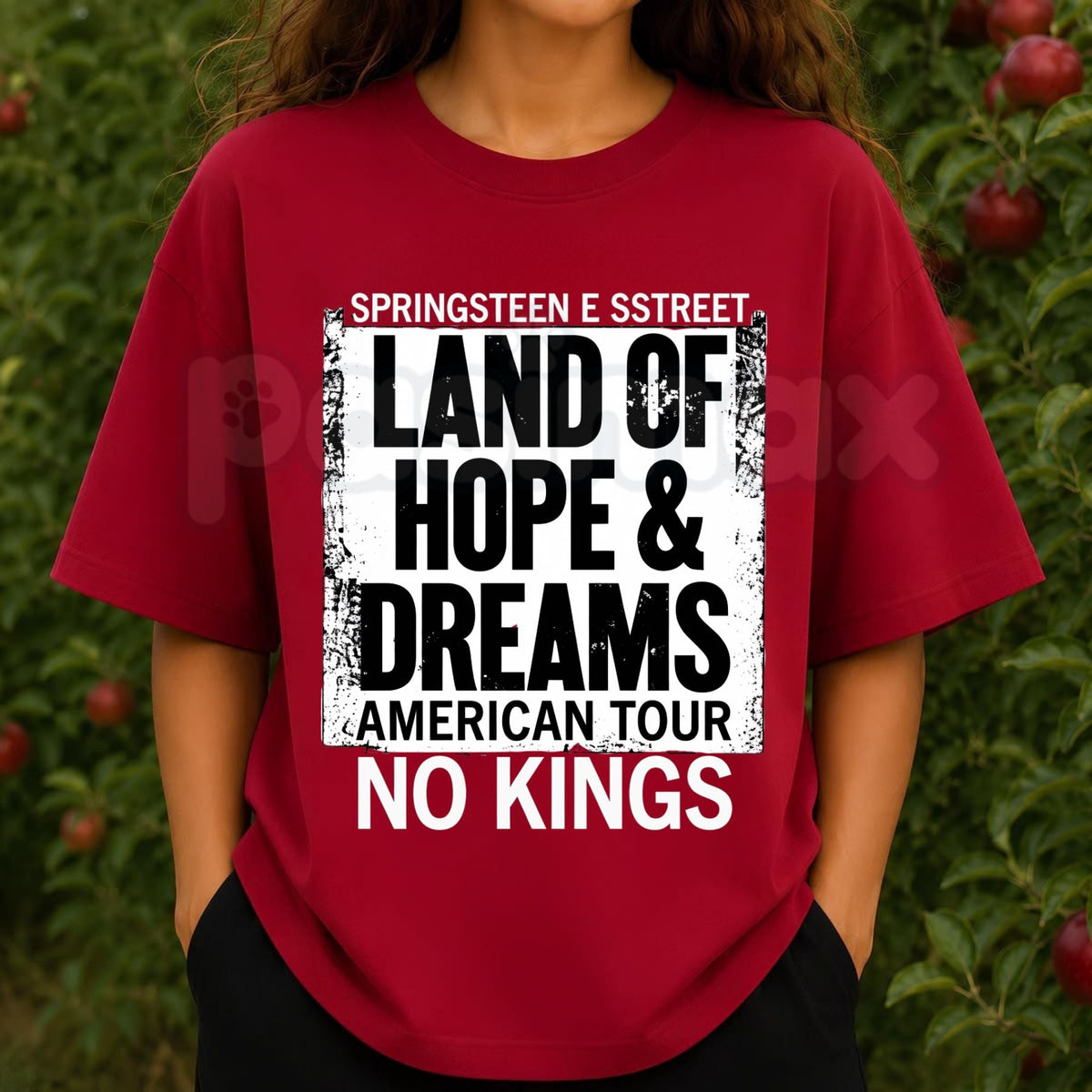 Jack Smith No Kings T-Shirt β Springsteen Inspired Anti-Tyranny Graphic Tee