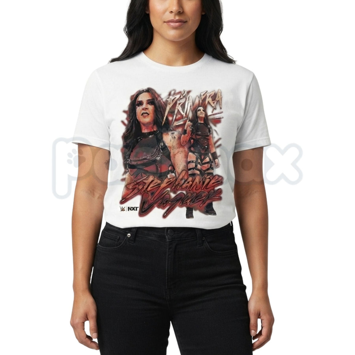 Stephanie Vaquer Grunge T-Shirt โ Wrestling Fan Graphic Tee