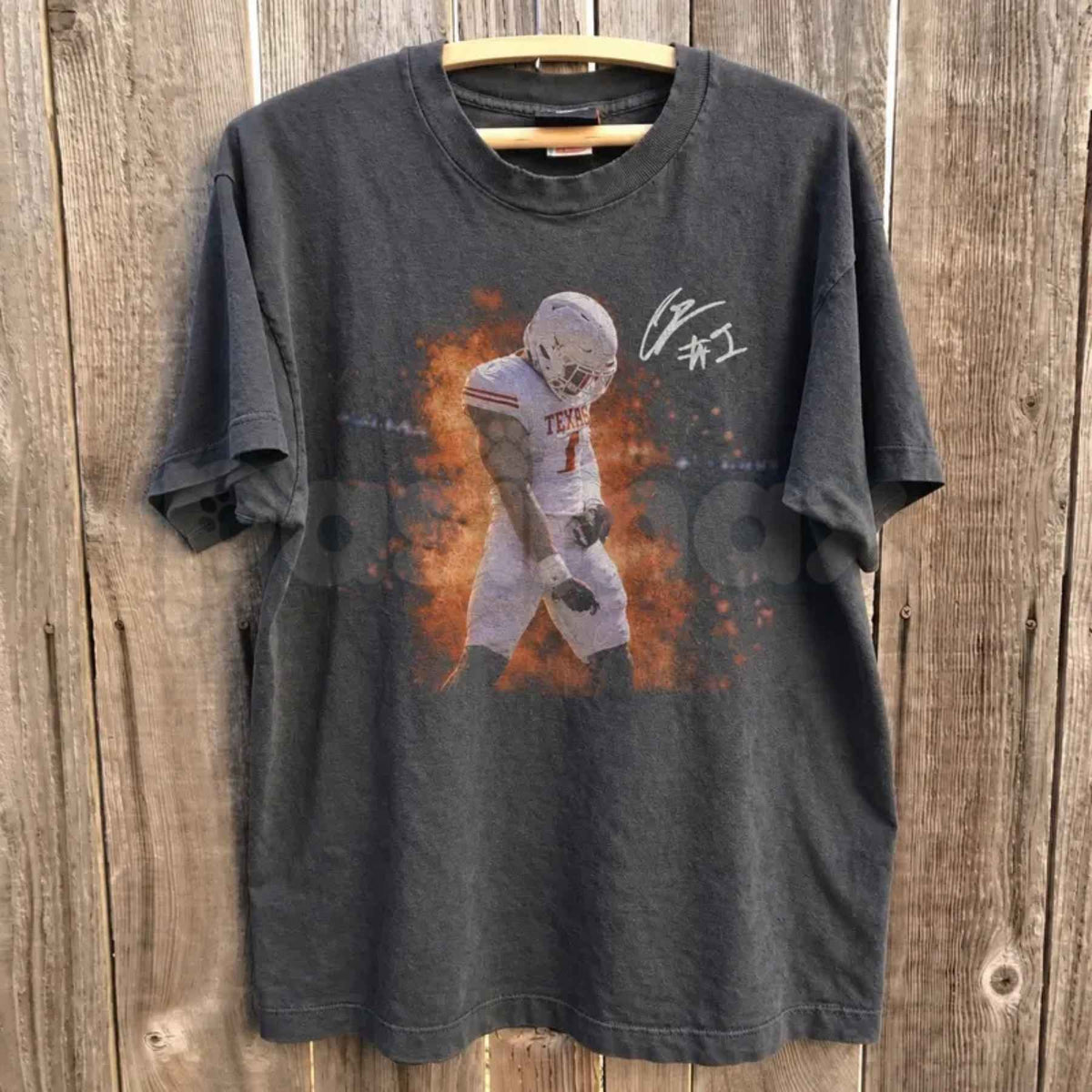 Colin Simmons Grotesque Sack Celly T-Shirt โ College Football Defense Unisex Tee