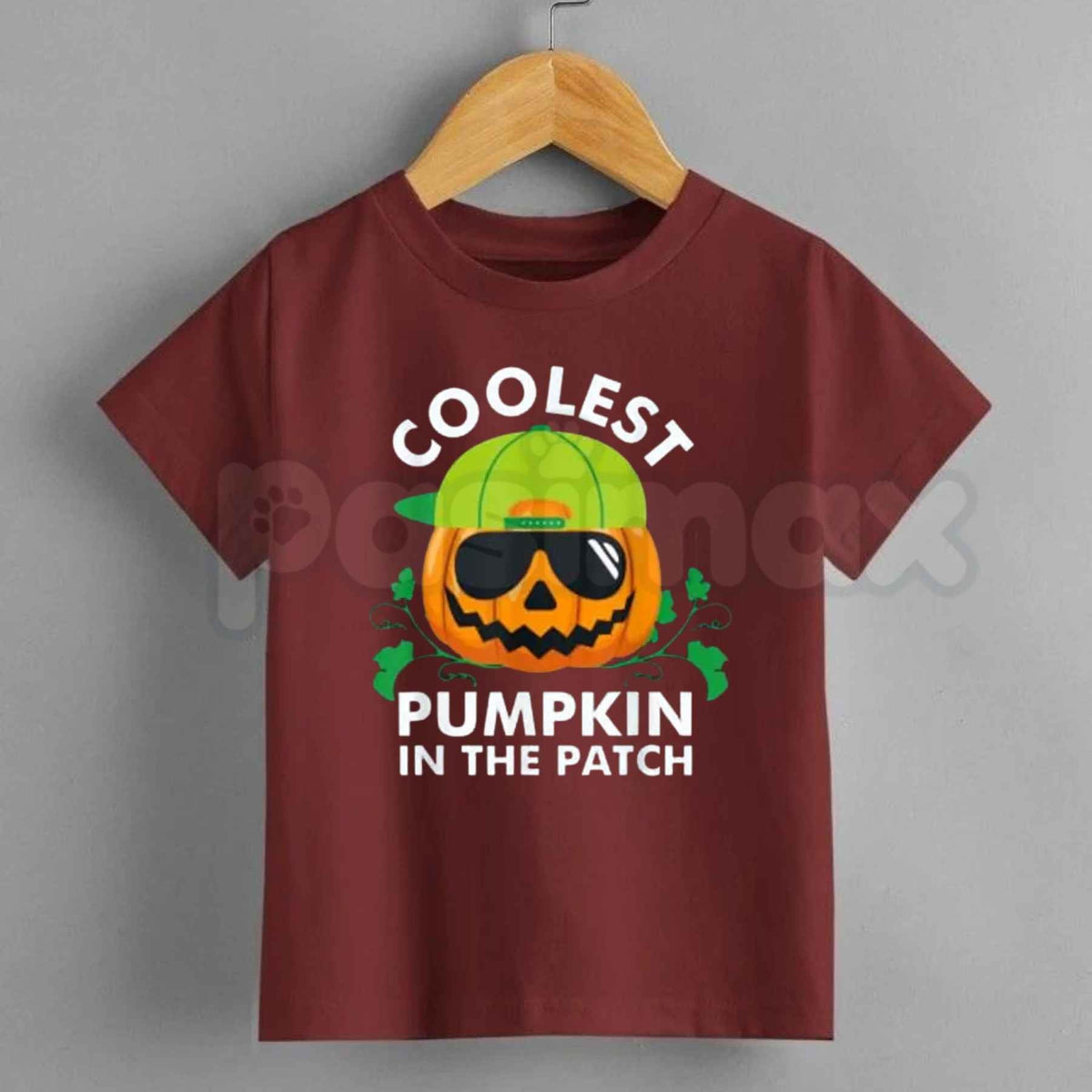 Coolest Pumpkin In The Patch T-Shirt β Kids Halloween Fall Youth Tee
