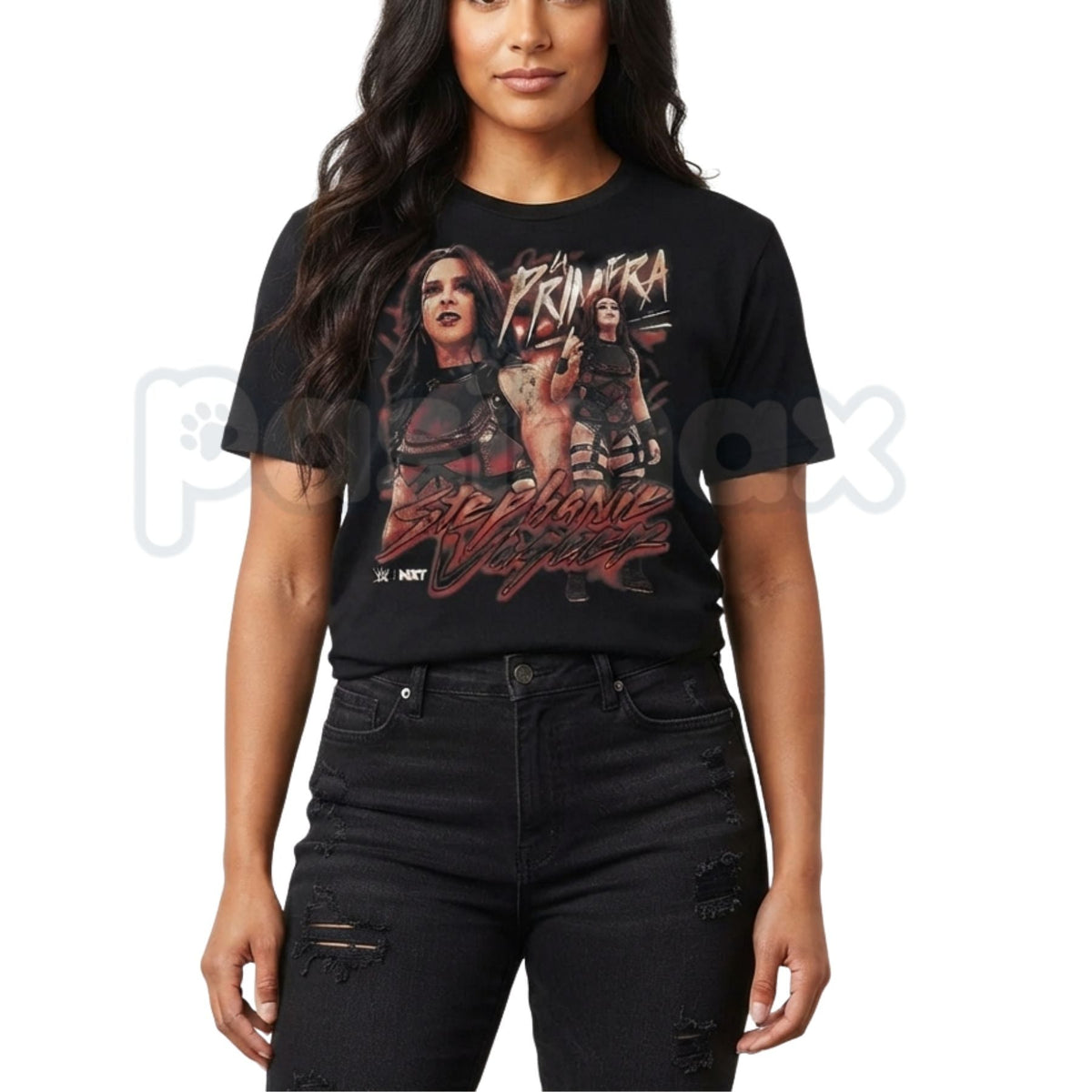 Stephanie Vaquer Grunge T-Shirt โ Wrestling Fan Graphic Tee