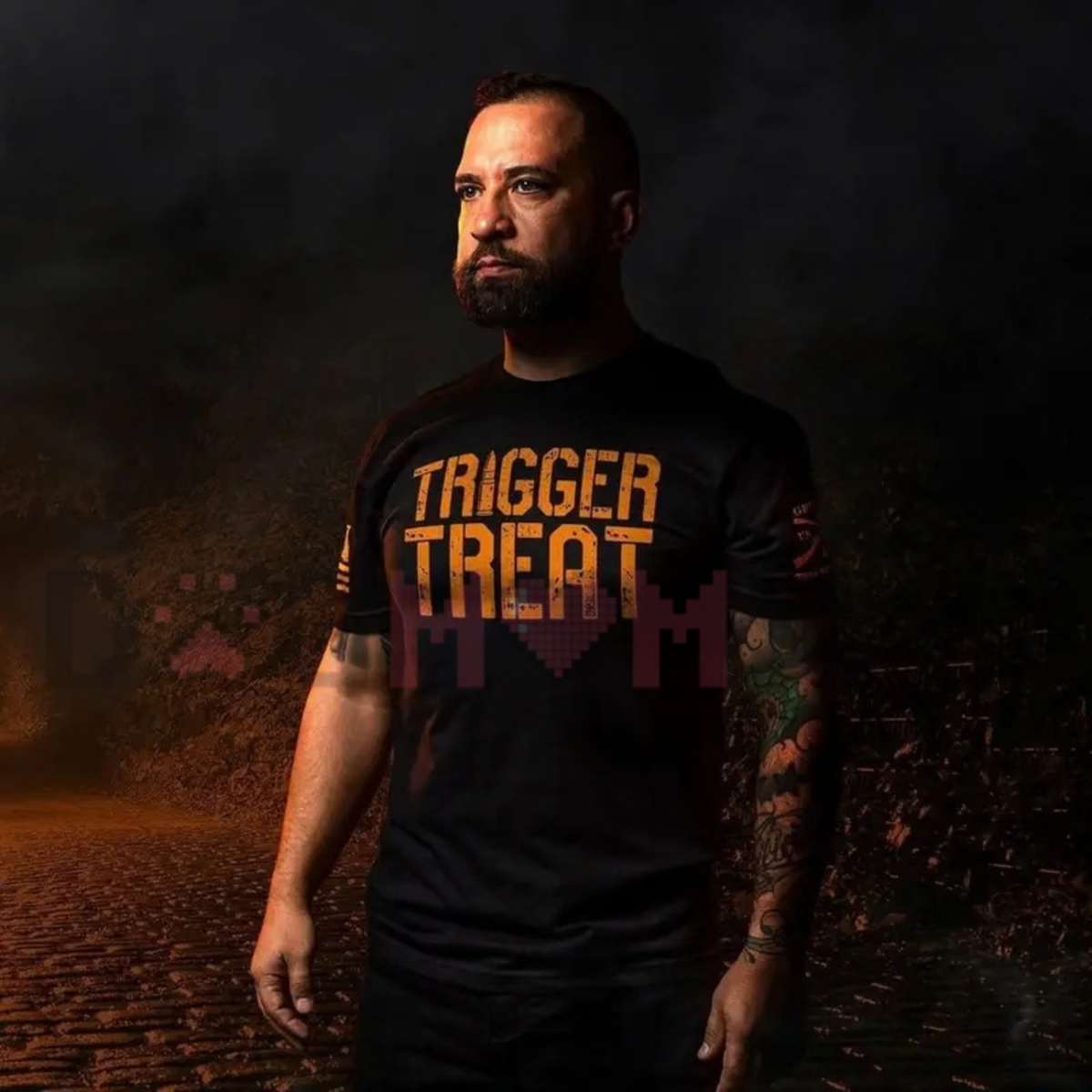 Grunt Style Men's Trigger Treat Funny Graphic T-Shirt
