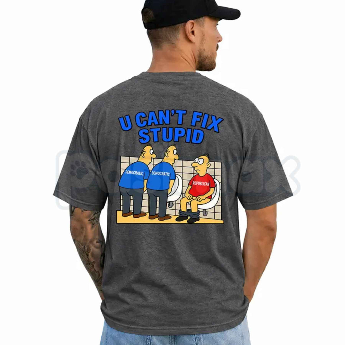 You Can't Fix Stupid T-Shirt β Funny Political Humor Unisex Cotton Graphic Tee
