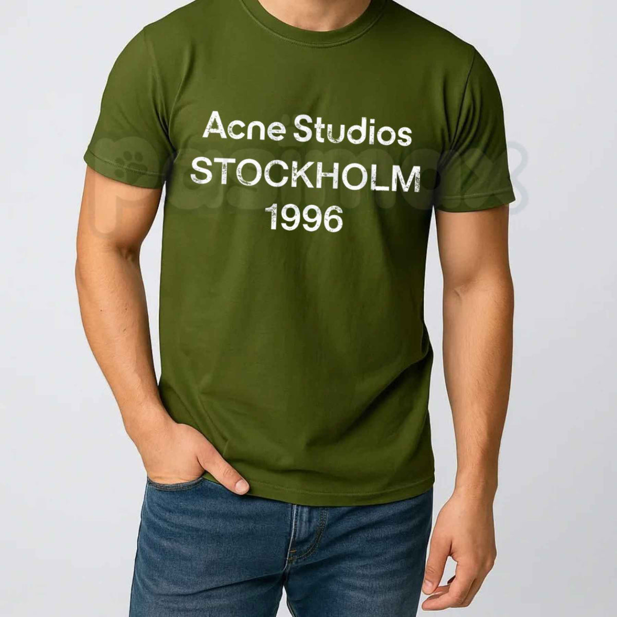 Acne Studios Stockholm 1996 T-Shirt β Vintage Swedish Luxury Streetwear Unisex Graphic Tee