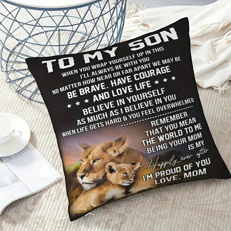Special Gift For Your Son From Mom- Pillow