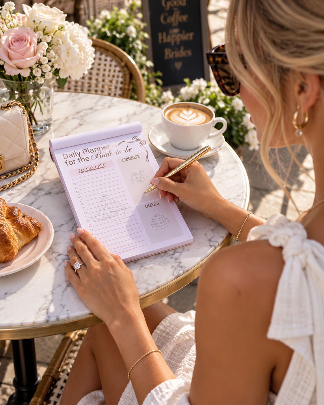 BRIDE Daily Planner Notepad