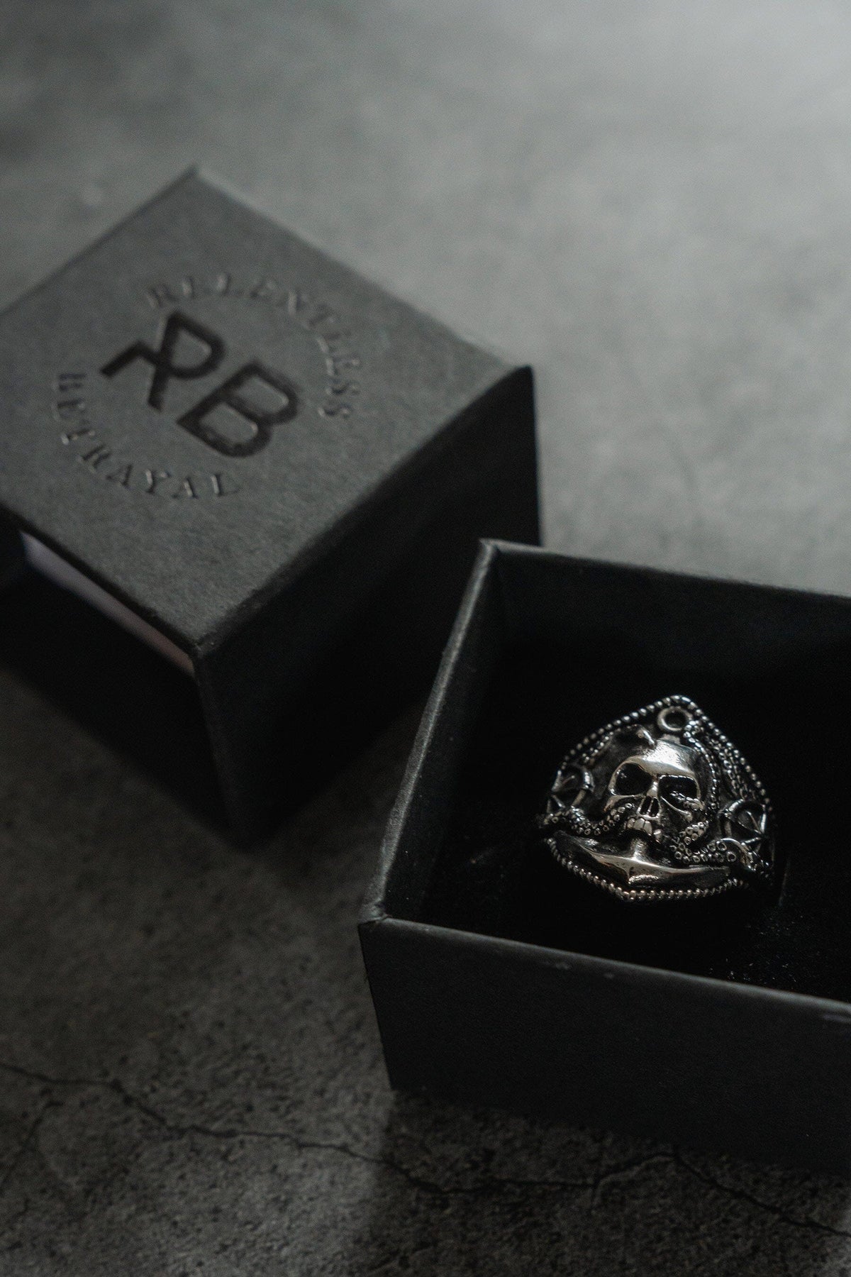 Dead Men Tell No Tales Stainless Steel Ring