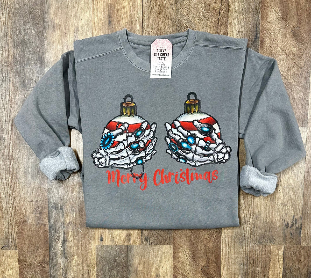 Merry Ornaments Crewneck🎄