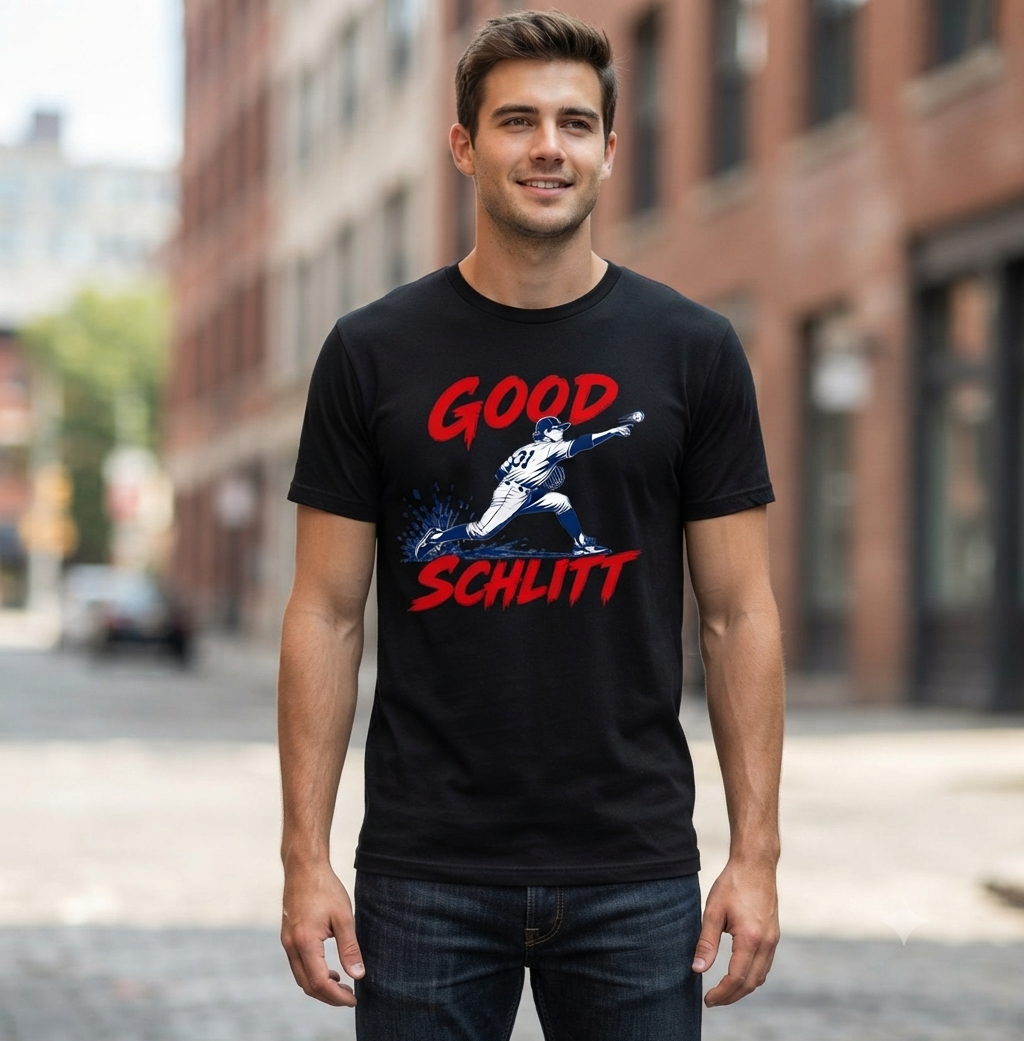 Good Schlitt Rookie Baseball Pitcher #31 T-Shirt β Funny Sports Unisex Tee