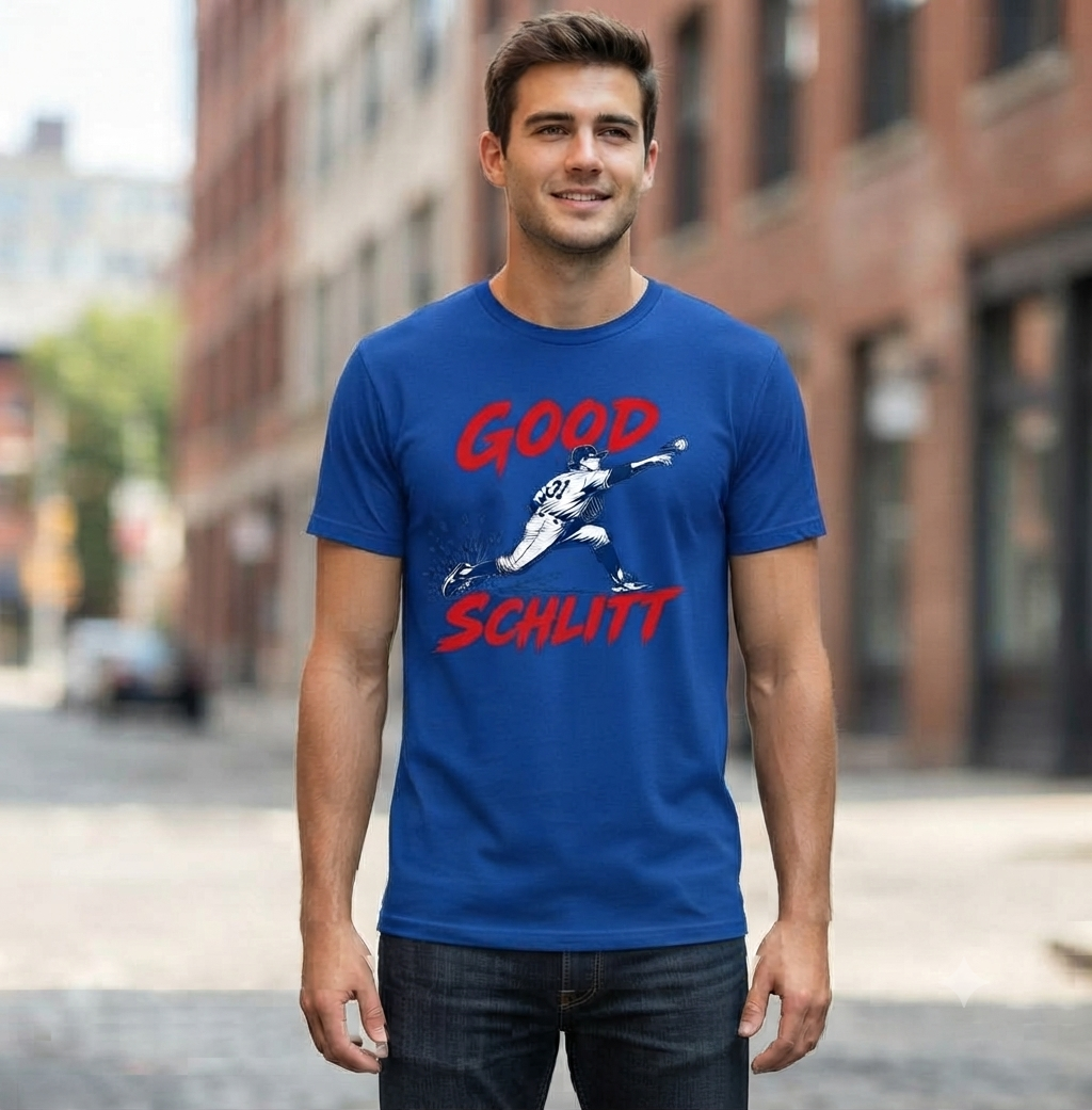 Good Schlitt Rookie Baseball Pitcher #31 T-Shirt β Funny Sports Unisex Tee