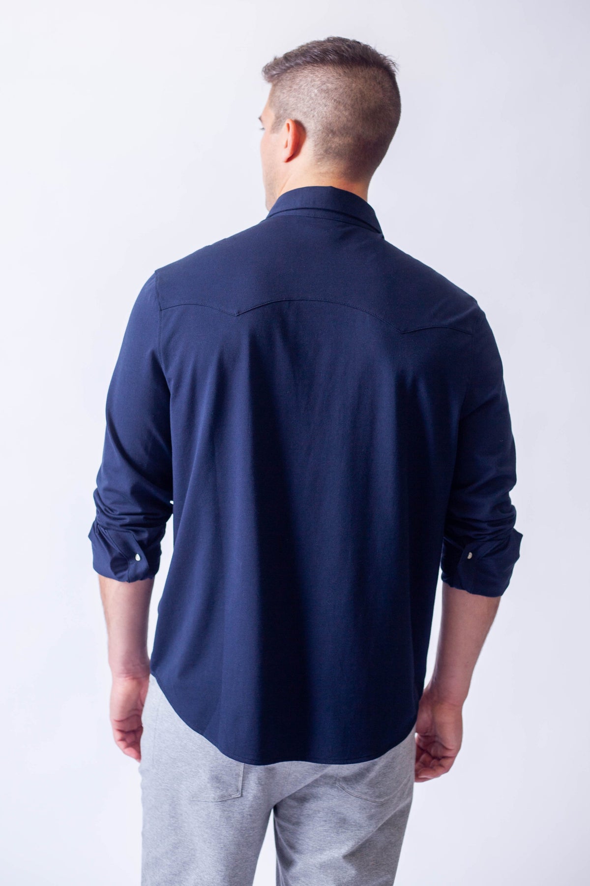 Buki’s Western Tech Shirt 2-Pack - Navy/White