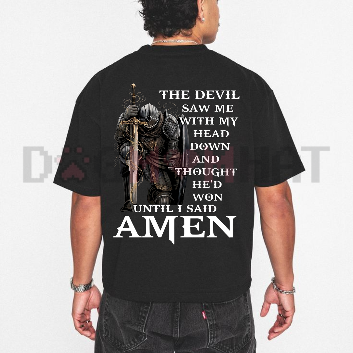 "Until I Said Amen" Spiritual Warfare Tee