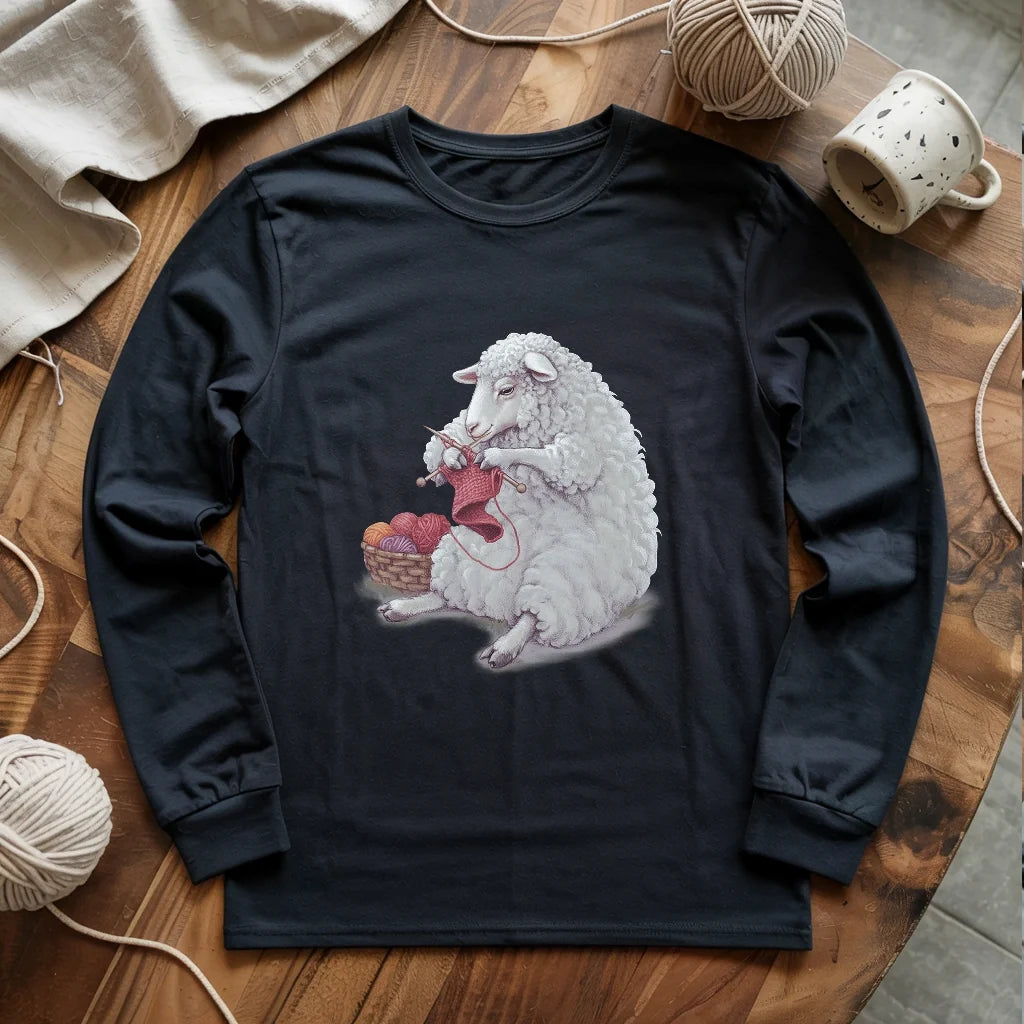Woolly Knitting Long Sleeve T-shirt