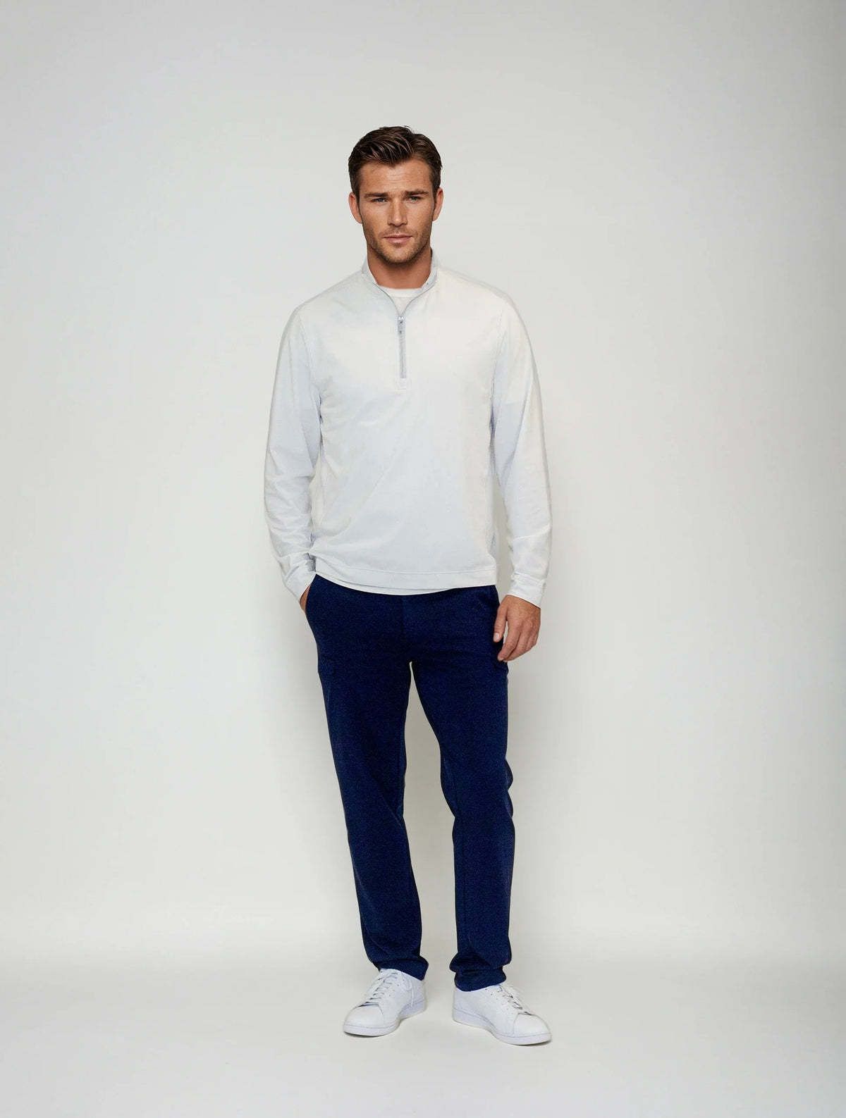 Buki Travel Half Zip 2-Pack - Black/White