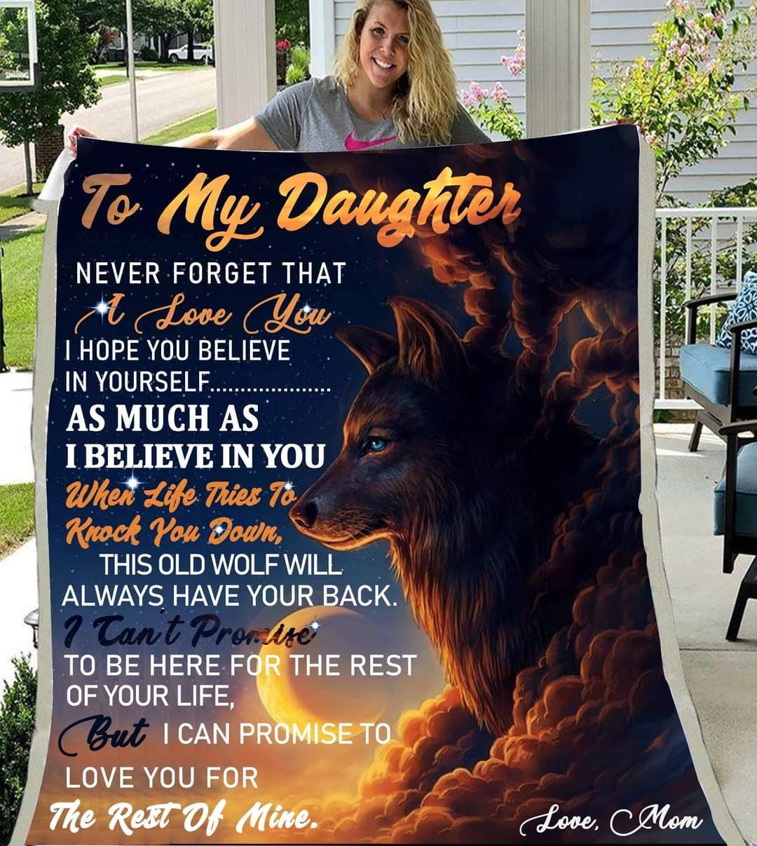 Special Gift For Your Daughter Blanket - From Mom