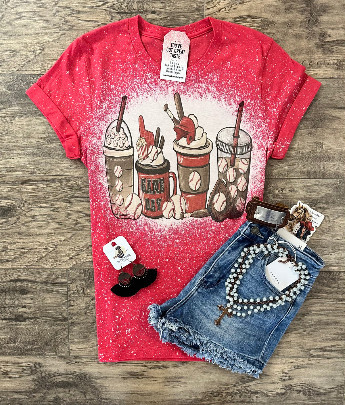 Game Day Coffee | Free Spirited Graphic T-Shirt