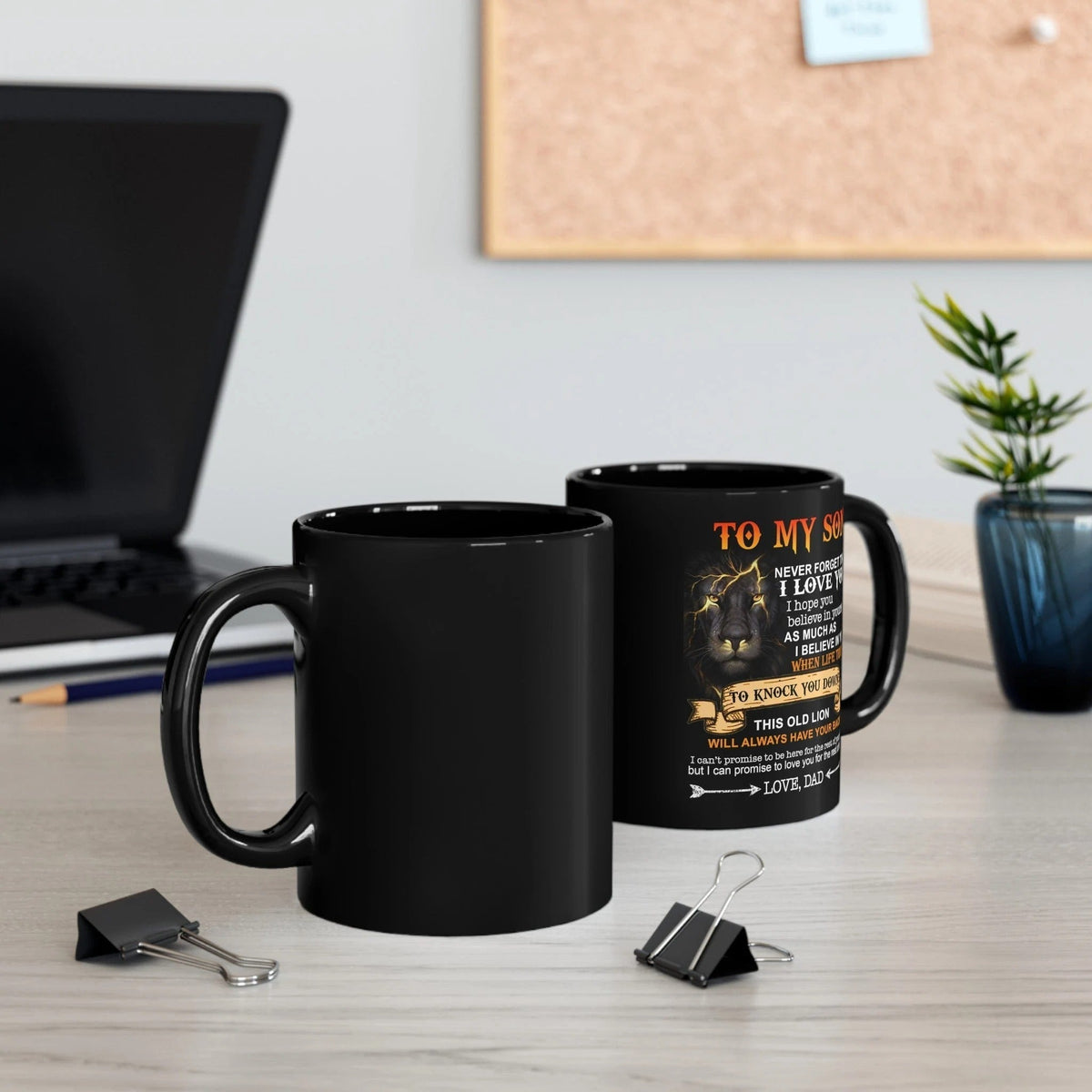 TO SON MUG 01 - GIFT FROM DAD - NTTD00