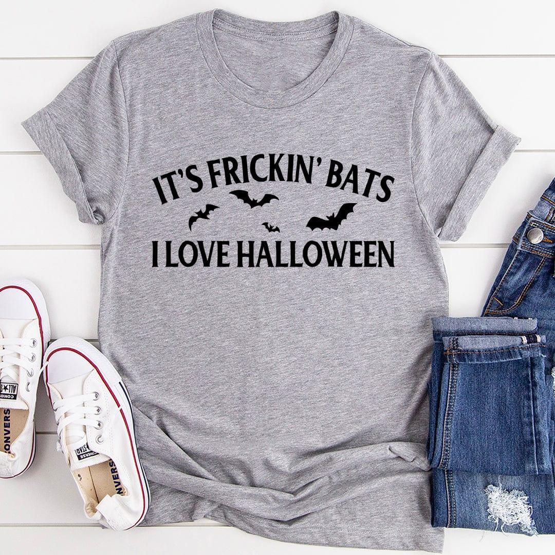 \"It's Frickin' Bats I Love Halloween\" – Funny Halloween Graphic Tee