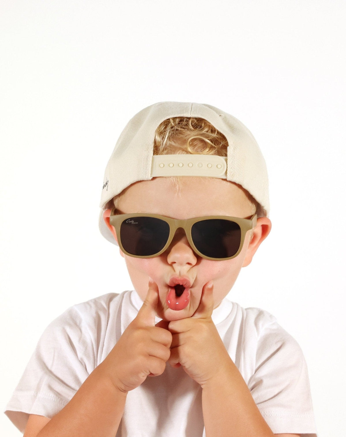 Kids Polarized Sunglasses - Brown