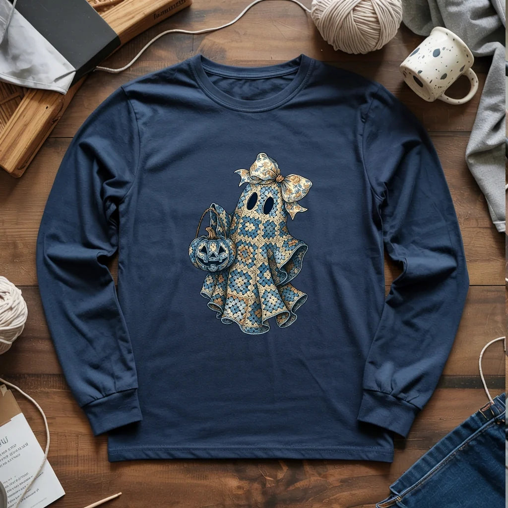 Granny Ghost Long Sleeve T-shirt