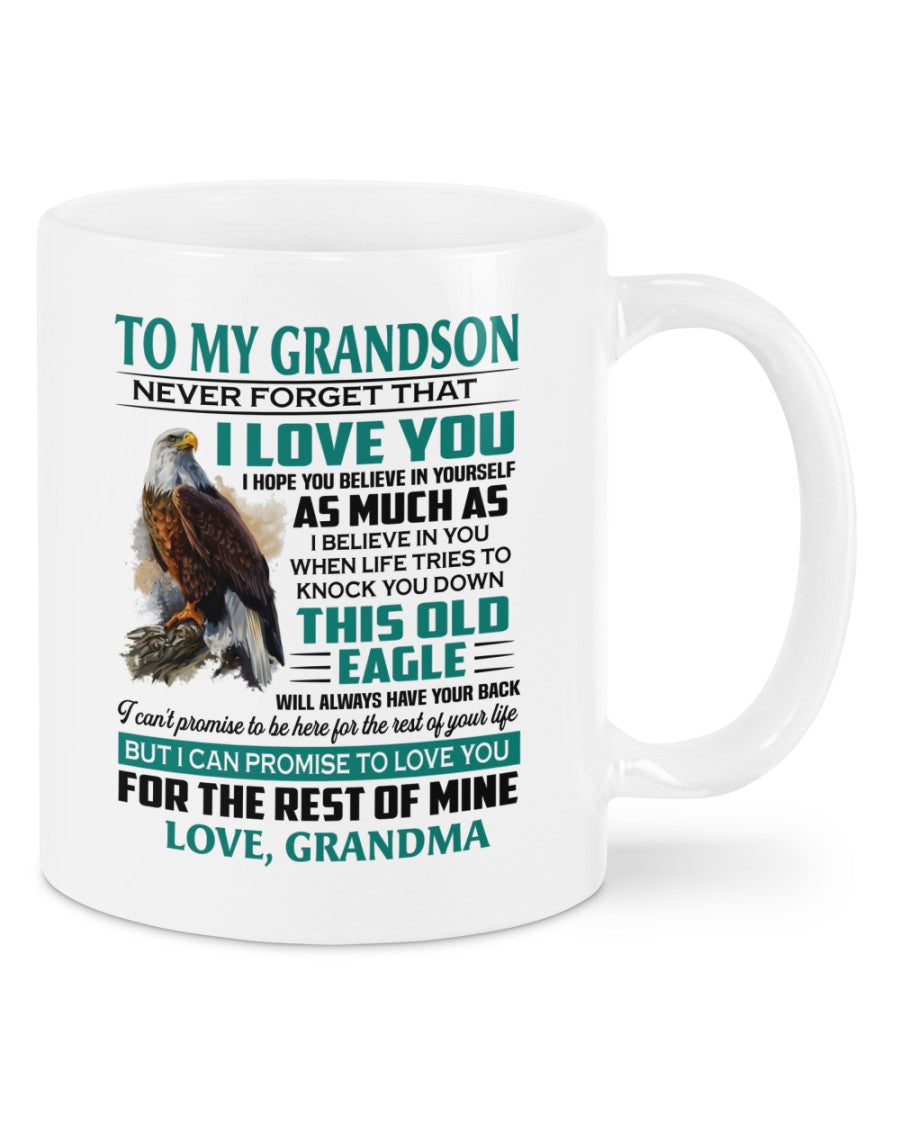 TO GRANDSON MUG 02 - GIFT FROM GRANDMA - NTTD00